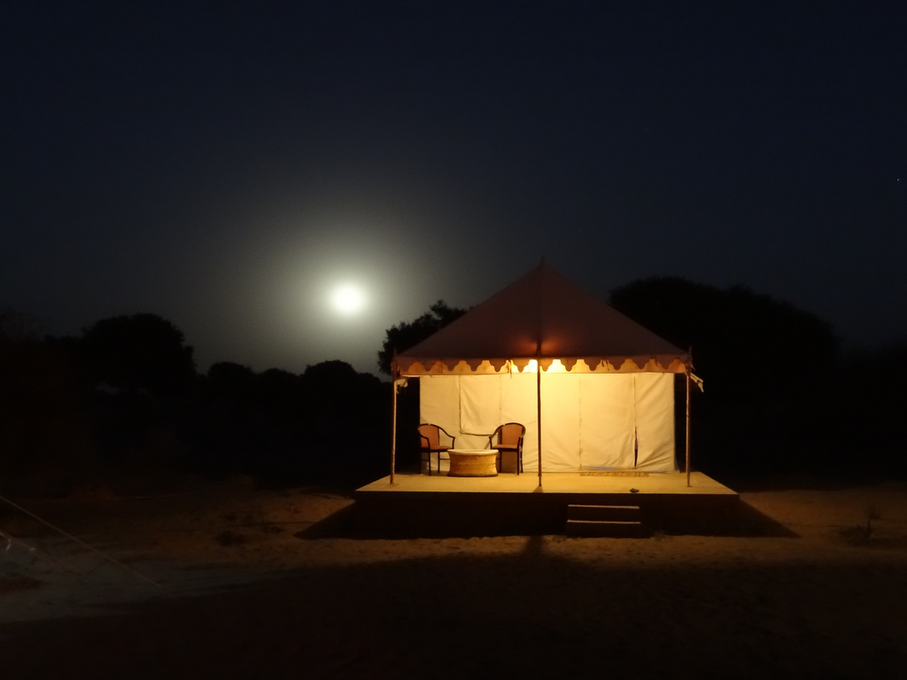 Luxury tents in jaisalmer